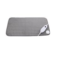 Coussin chauffant pour le dos en micro-peluche de polyester de haute qualité, électrique, avec protection contre la surchauffe, fil chauffant pour usage domestique