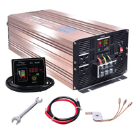 Nouvel onduleur solaire à onde sinusoïdale pure 12V vers 220V, 2000W, 5000W, 6000W, 8000W