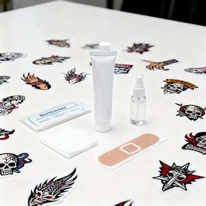 Crème de soin après tatouage biologique et ensemble d'encre, fournitures de microblading pour l'encre de tatouage - Product Image 1