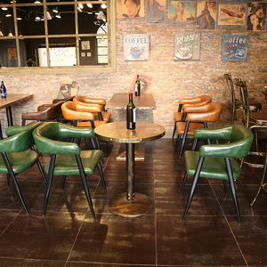 <span class=keywords><strong>Stile</strong></span> <span class=keywords><strong>industriale</strong></span> Vintage ristorante tavolo e sedia bistrot Bar caffetteria Fast Food in ferro sedia <span class=keywords><strong>da</strong></span> pranzo e set <span class=keywords><strong>da</strong></span> tavolo - Product Image 4