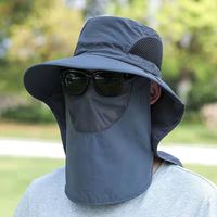 Topi Nelayan Unisex yang Dapat Dilepas, Laris Manis, untuk Aktivitas Luar Ruangan seperti Memancing, Pelindung Matahari, Mendaki Gunung, Santai/Ski/Pesta, Perjalanan, dan Kegunaan Sehari-hari