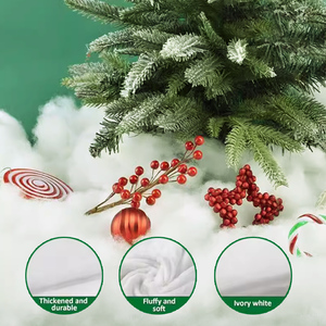 Chăn Tuyết Tiệc Tùng Đông Lạnh Tuyết Mùa Đông Trang Trí Năm Mới Trang Trí Giáng Sinh Sợi Bông Đồ Trang Trí Giáng Sinh Cho Gia Đình - Product Image 5