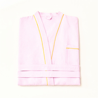 260808 Échantillons Gratuits au Prix d'Usine pour Robes de Chambre Personnalisées, Peignoirs en Peluche, Peignoirs Doux pour Femmes
