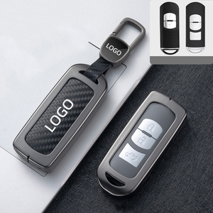 DM ที่หุ้มกุญแจรถหนังคาร์บอนไฟเบอร์, สำหรับ CX4มาสด้า/CX5เคสใส่กุญแจรถยนต์ทำจากคาร์บอนไฟเบอร์ - Product Image 2