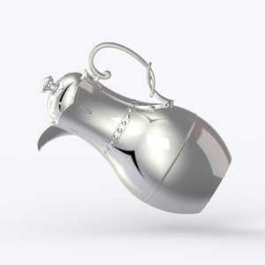 Bình Chân Không Ả Rập Bên Trong Bằng Thủy Tinh PP 0,5L + 0,8L Hộp Màu Tay Cầm Bằng Nhựa Bình Trà Cà Phê Tùy Chỉnh - Product Image 6