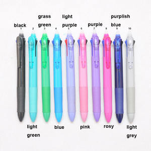 Cetakan kustom mewah 3 dalam 1 pena dapat dihapus dengan penghapus untuk alat tulis Korea - Product Image 5