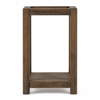 Lanterne de mariage rustique en bois, support de bougie vintage pour centre de table, décoration de ferme, cadeaux