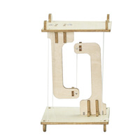 Jouets éducatifs scientifiques DIY en bois, structure tendue écologique, pour l'invention et l'expérimentation, idéal pour l'éducation STEM