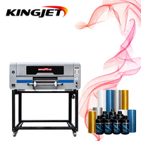 Imprimante UV DTF A4, machine à encre pour transfert de film, nouvelle et populaire, étiquette cristalline UV DTF I3200, double tête originale UV DTF