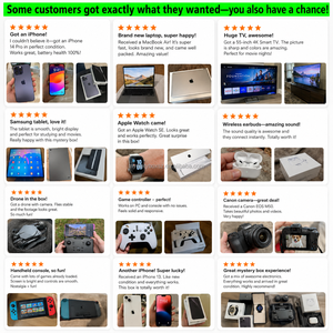 Expédition rapide : Palettes de retour de boîtes mystères Amazon, Moniteur portable pour ordinateur portable, Écouteurs, Moniteur d'activité physique, Routeur intelligent – Vente en gros - Product Image 6
