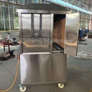 เครื่องย่างไก่ถ่านแบบมีประตูกระจกเตาอบแบบร้อนด้วยแก๊สและถ่านสำหรับใช้ในเชิงพาณิชย์ - Product Image 4