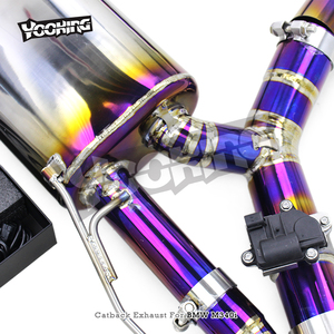 ระบบท่อไอเสียแคทแบคไทเทเนียมสำหรับ M340/M340i G20 3.0T ปี 2019-2024 ระบบวาล์วทรอนิกสมรรถนะสูง - Product Image 2