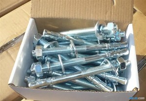 Raptiye üreticisi asansörler için M6 M8 M10 M12 * 300mm M14 çelik çinko kama saplama cıvata satıyor - Product Image 2