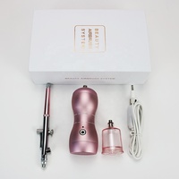 Usine directe rose anthropologie aérographe Machine aérographes aérographe Kit professionnel gâteau Nail Art pistolet