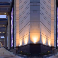 Projecteur LED étanche IP67 pour façade de bâtiment, boîtier en aluminium, DC24V AC220V, pour éclairage extérieur architectural