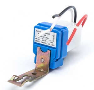 Cảm Biến Quang Điện Công Tắc Tự Động Tắt Photocell Điều Khiển Ánh Sáng Đường Phố AC/DC Universal 12V 24V 120V 110V 220V Cảm Biến Ảnh - Product Image 2