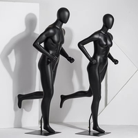 Mannequin de sport en fibre de verre, corps entier, homme/femme, pour vitrine de salle de sport, vente en gros