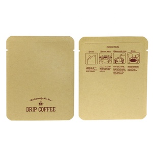 סיטונאי אלומיניום רדיד ריק תליית אוזן טפטוף קפה מסנן שקית חבילה תיק קפה אבקת אריזה פאוץ תיק - Product Image 6