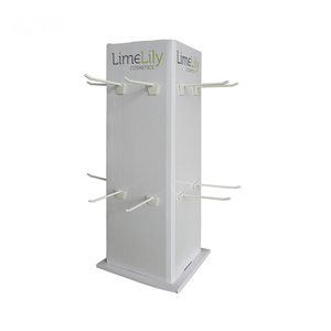 <span class=keywords><strong>Rotating</strong></span> Bốn Mặt Quảng Cáo <span class=keywords><strong>POP</strong></span> Tông Hooks Countertop Hiển Thị Cho Socks - Product Image 2