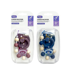 Nouvelle sucette pour bébé, nourrisson de 0 à 12 <span class=keywords><strong>mois</strong></span>, anneau de dentition de qualité alimentaire, super doux, durable, sans BPA, motif de dessin animé - Product Image 4