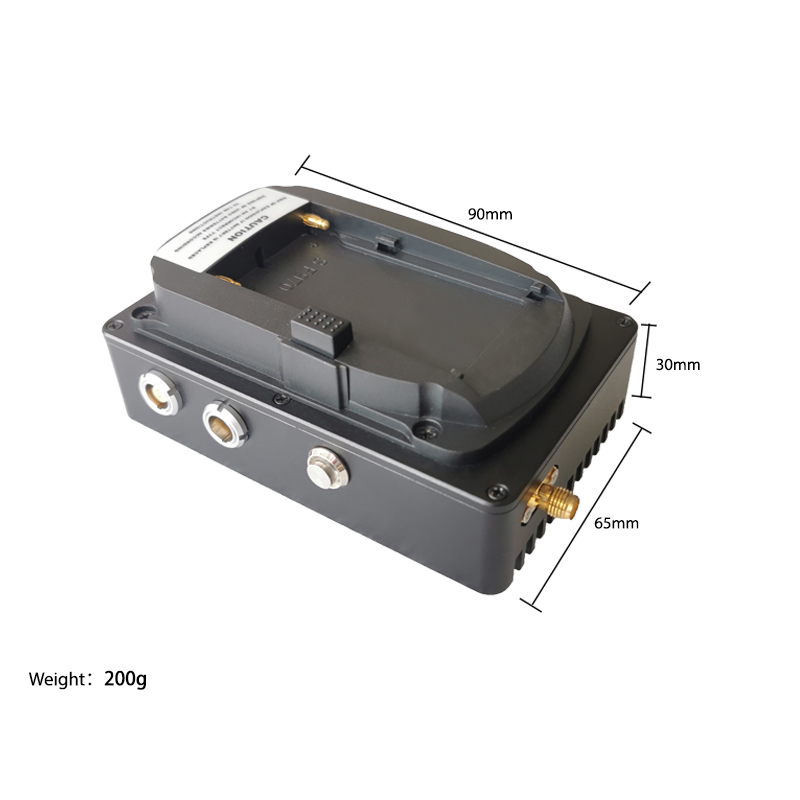10km UAV Video Transmitter HD Lightweight Wireless Data Link with 1W RF Power