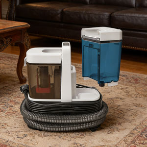 Limpiador a Vapor Vertical Eléctrico de Alta Temperatura de 1800W, Potente Succión para Manchas de Mascotas, Limpieza Profunda de Alfombras, Uso Doméstico - Product Image 2