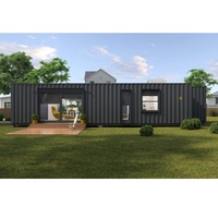 Conteneur maritime standard modifié de 20 pieds et 40 pieds, maison habitable, conteneurs de stockage portables, maison en conteneur modifiée
