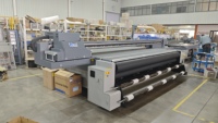 Printer UV Hybrid Multifungsi NTEK Roll to Roll Flatbed untuk PVC Banner, Kayu, dan Lainnya, 32m
