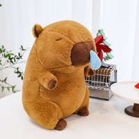 Offre Spéciale Kawaii Capybara Simulation Animal peluche poupée enfant mignon cadeau canapé décoration doux oreiller en peluche jouet