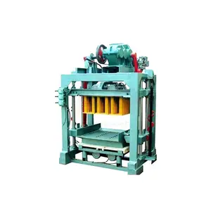 Manual de cemento ladrillo de hormigón mini bloque que hace la máquina precio maquinaria de fabricación de ladrillos