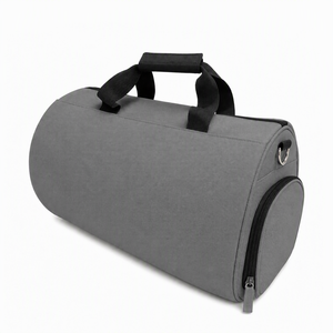 Bolsa de Entrenamiento Ligera e Impermeable de Poliéster, Tipo Barril, Simple, Portátil, para Gimnasio, Yoga, Reutilizable, con Correa de Hombro Extraíble - Product Image 2