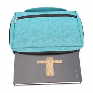 Échantillon Gratuit Sac de Transport Personnalisé pour Livres Sac de Transport Portable pour Bible Étui de Bible Sac d'Église Housse de Bible en Polyester - Product Image 2