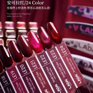 LADAI 2026 Nuevo Set de <span class=keywords><strong>Gel</strong></span> <span class=keywords><strong>para</strong></span> <span class=keywords><strong>Uñas</strong></span> Rojo de Alta Calidad, 24 <span class=keywords><strong>Colores</strong></span>, Multicolor de Moda, Venta Caliente, <span class=keywords><strong>Gel</strong></span> UV No Tóxico <span class=keywords><strong>para</strong></span> Salón, Venta al por Mayor ODM/OEM - Product Image 2