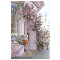 Peinture Diamant Moderne Personnalisée pour Décoration Intérieure, Motif Floral Urbain sur Toile, DIY 5D