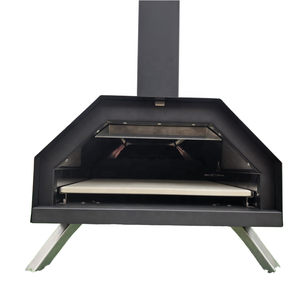 Parrilla <span class=keywords><strong>de</strong></span> Pellets <span class=keywords><strong>de</strong></span> Madera Portátil Moderna <span class=keywords><strong>para</strong></span> el Hogar, Color Negro con Acabado <span class=keywords><strong>de</strong></span> Recubrimiento en Polvo, Seguridad contra Llamas, <span class=keywords><strong>Piedra</strong></span> <span class=keywords><strong>para</strong></span> Pizza, Parrillas <span class=keywords><strong>para</strong></span> Barbacoa - Product Image 4