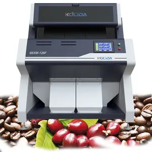 Kaffeefarb-Sortiermaschine kundenspezifische Verarbeitungsgeräte intelligente Kaffeebohnen-Sortiermaschine