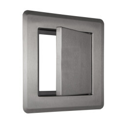 B-WARE: Porta di inserimento QUATTRO PUSH S (Acciaio Inossidabile) - Product Image 3