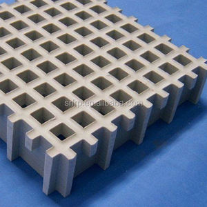 Grille en FRP résistante à la corrosion, longue durée <span class=keywords><strong>de</strong></span> <span class=keywords><strong>vie</strong></span>, panneau en fibre <span class=keywords><strong>de</strong></span> verre FRP, différentes tailles - Product Image 4