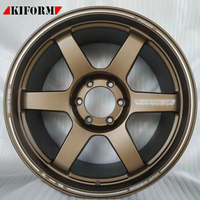 X-RIMS Jantes en alliage à 6 rayons de haute qualité de 20 18 pouces en bronze coulé