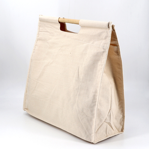 Bolsa <span class=keywords><strong>de</strong></span> Compras <span class=keywords><strong>de</strong></span> Lona <span class=keywords><strong>de</strong></span> Algodón Ecológica <span class=keywords><strong>de</strong></span> Alta Calidad <span class=keywords><strong>con</strong></span> Asa <span class=keywords><strong>de</strong></span> <span class=keywords><strong>Madera</strong></span>, Bolsa <span class=keywords><strong>de</strong></span> Compras <span class=keywords><strong>con</strong></span> Logotipo Impreso Personalizado para Promocionales - Product Image 4
