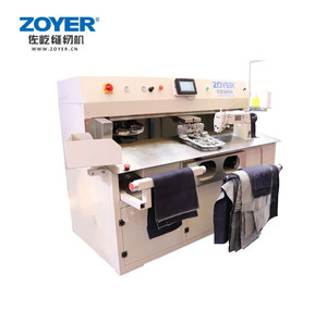 ZY9000TDB Fully Automatic Jeans T-shirt Pocket Attaching Industrial Welting <b>Sewing</b> <b>Machine</b> - Product Image 2
