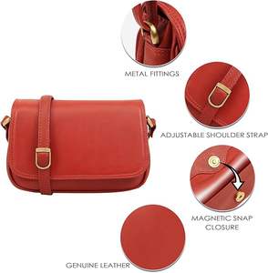 Bolsos cruzados de moda, de cuero genuino, con patrón de caramelos, cadenas, correa única, impermeables, informales, de lujo, para mujer. - Product Image 4