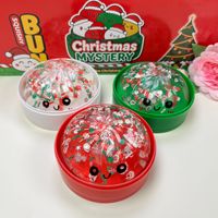Nouvelle Boîte Mystère de Jouets Squishy en TPR et Maltose, Thème Noël, en forme de Boulette de Noël et de Pain Vapeur (aliments simulés), Jouets Anti-stress à Presser et de Décompression