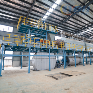 Continuous Waste Tyre Plastic Hospital Diesel Oil Distillation Carbon Black Pyrolysis Plant