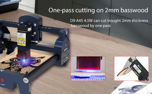 Kit de Extensión de Área de Grabado para Grabador Láser <span class=keywords><strong>A20</strong></span> S20 X20 Pro, Accesorios, Varilla de Expansión del Eje Y para Madera/Acrílico/Piedra - Product Image 6