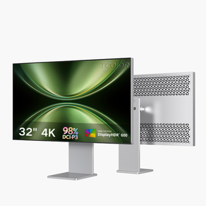 شاشة استوديو ألومنيوم من TCOIOR شاشة 32 بوصة شاشة FreeSync غير لامع/شاشة لامعة شاشة Hdr شاشة شبكية 5k IPS للكمبيوتر المحمول - Product Image 1