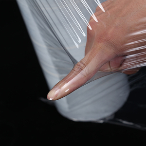 500mm 50 Cm 25mic 23 Micron Packaging Steak <b>Pvc</b> <b>Stretch</b> Wrap Jumbo <b>Ceiling</b> Soft <b>Film</b> Roll - Product Image 6