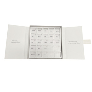 Rigid Flat Folding Custom Coffee Tea Cardboard Shipping Gift Paper Boxes Packaging Manufacturer with Magnetic lid