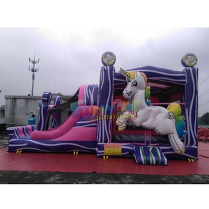 Unicorn Lâu Đài Nhảy Với Nhân Vật Hoạt Hình Chủ Đề Jumper Bé Jumper - Product Image 5