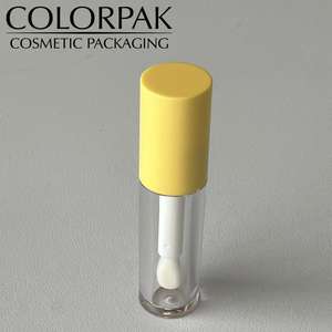 Meilleures ventes : Flacon vide pour gloss et rouge à lèvres liquide, tube de teinture pour les joues, avec logo personnalisé, design mignon, bouchon à vis et grand applicateur - Product Image 6